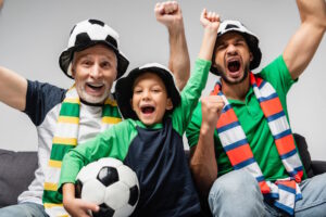 Fußball-WM zuhause mit Kindern