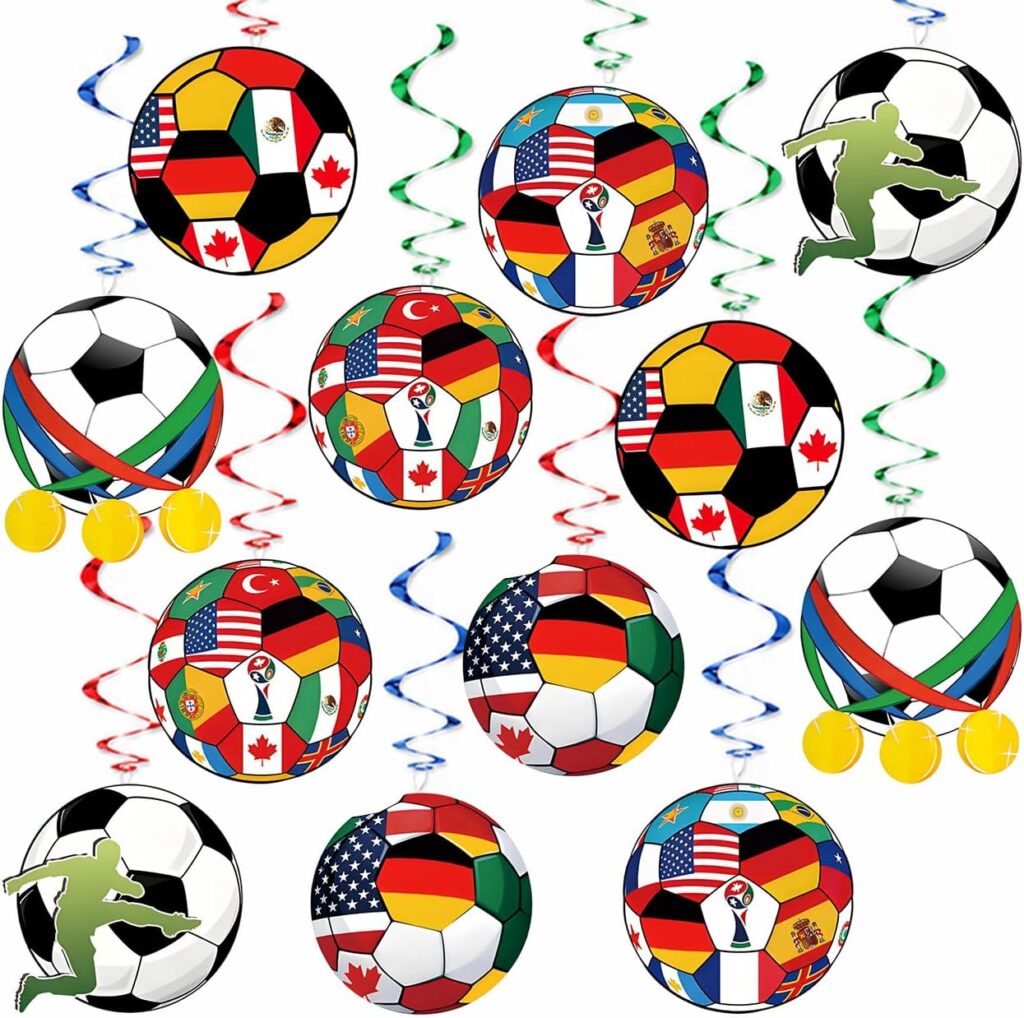 Dekoration Fußball WM