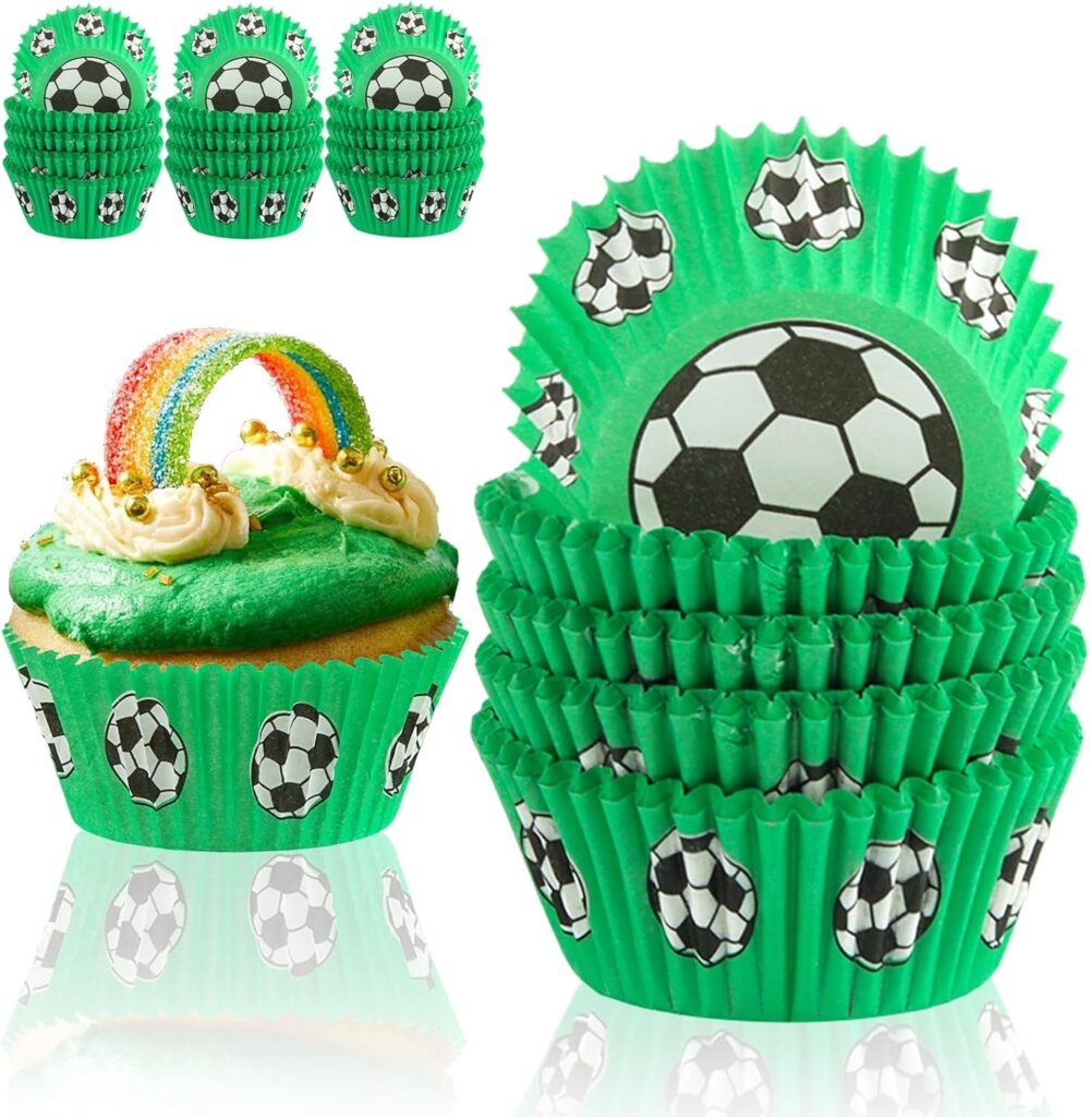 Muffinsformen Fußball