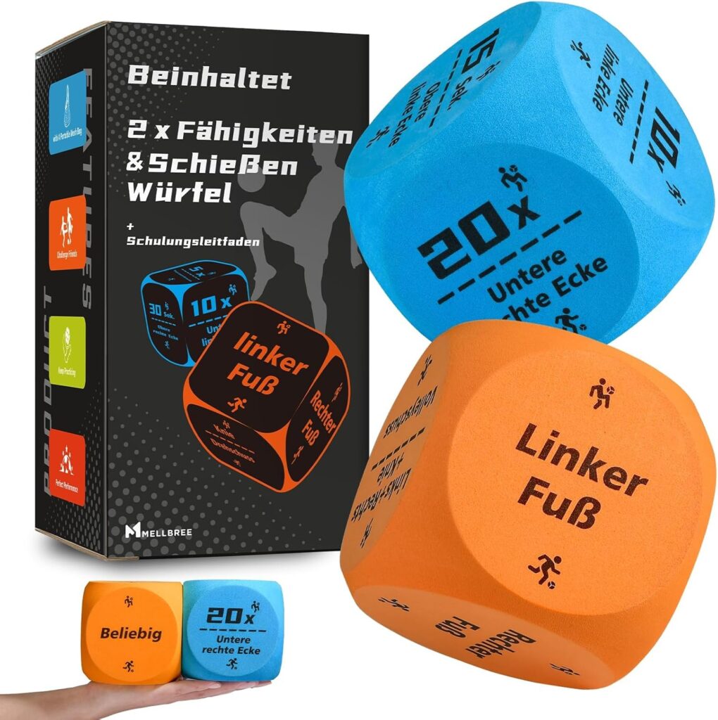 Trainingswürfel Fußball